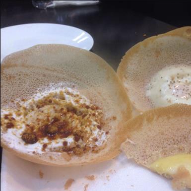 Hoppers and Appam Srilankan Food