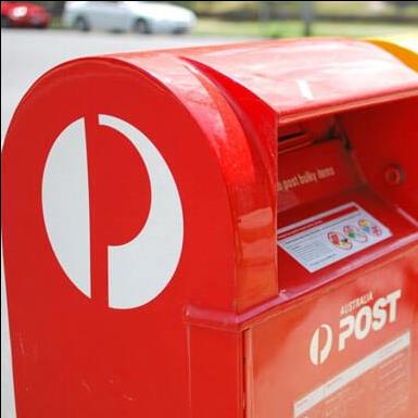 red postbox toongabbie