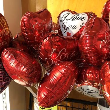 Valentines day gift balloons toongabbie