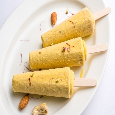 Kulfi Indian Ice Cream (Mango or Pista)
