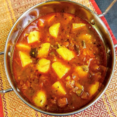 Potato & Tomato Curry
