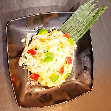 Cheese Kottu with mix sea food