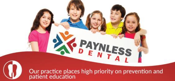 This image shows community with good dental health -holding paynless dental board