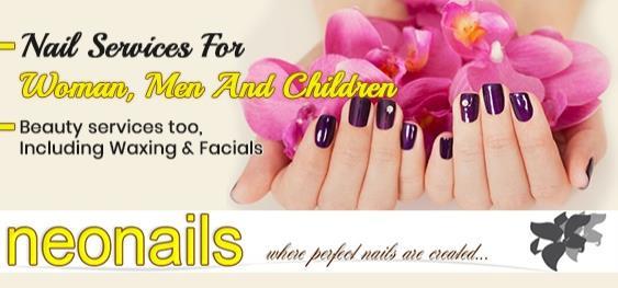 This image presents range of service providedby neo nails toongabbie
