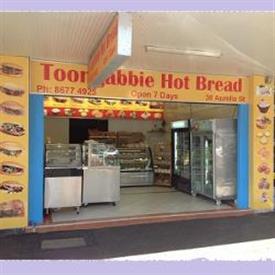 This image is shows store front of Toongabbie Hot Bread Bakery