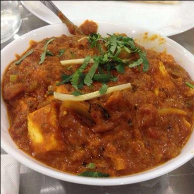 falak indian restaurant -vegetarian main course
