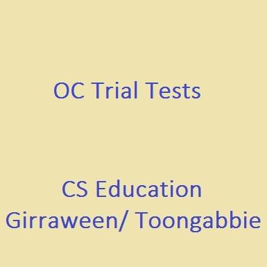OC Trial Tests Toongabbie, Girraween